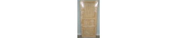 Фото входного дверного деревянного полотна шириной 810 и высотой 1980 мм.