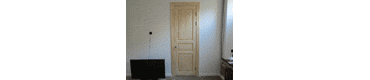 Фотографии дверей модели НЕВА в квартире. Двери без покраски, установлены под ключ. Наглядно видно как они смотряться в деле.
