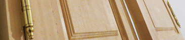 Межкомнатные деревянные двери под покраску, из массива сосны, с филёнками