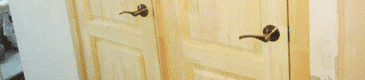 Установлены двери в ванной и туалете в типовой многоэтажке