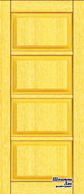 Схематичный вид дверного полотна ПСКОВ