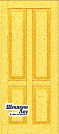 Межкомнатная дверь из массива сосны, Модель СОФИЯ