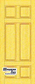 Схематичный вид дверного полотна СТИЛЬ