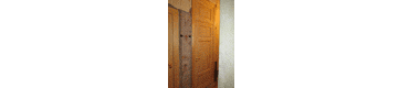Фото установленной межкомнатной двери с фрамугой, модель РУССКАЯ